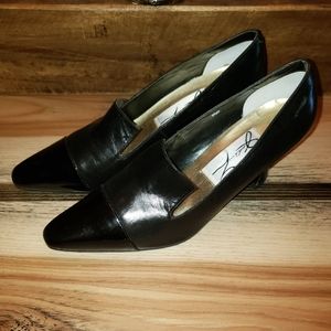 Judi Z Geniune SZ 9.5 Leather Blk & Patent